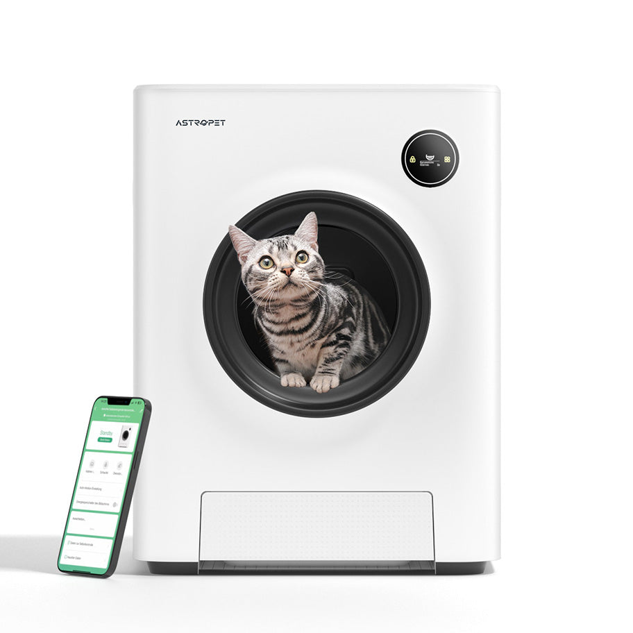 Mercury - Selbstreinigende Katzentoilette + Smart App