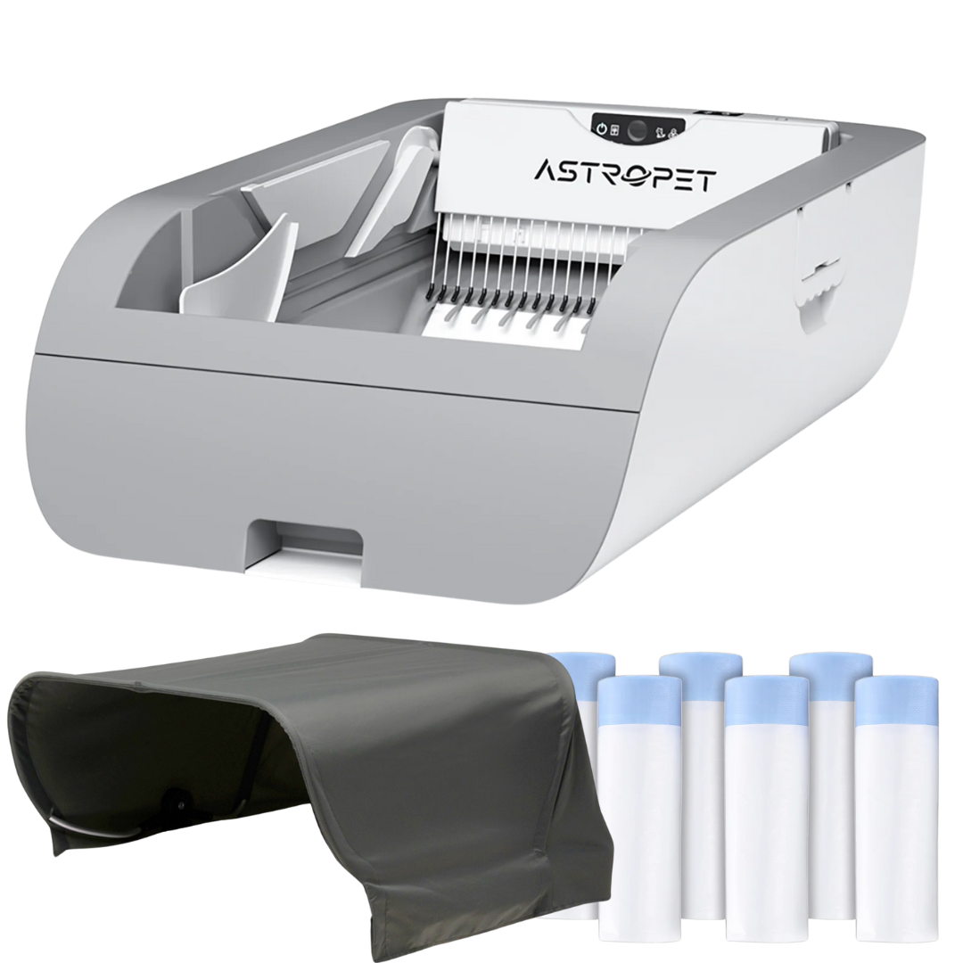 Helios - Self-Cleaning Cat Litter Box Max Package