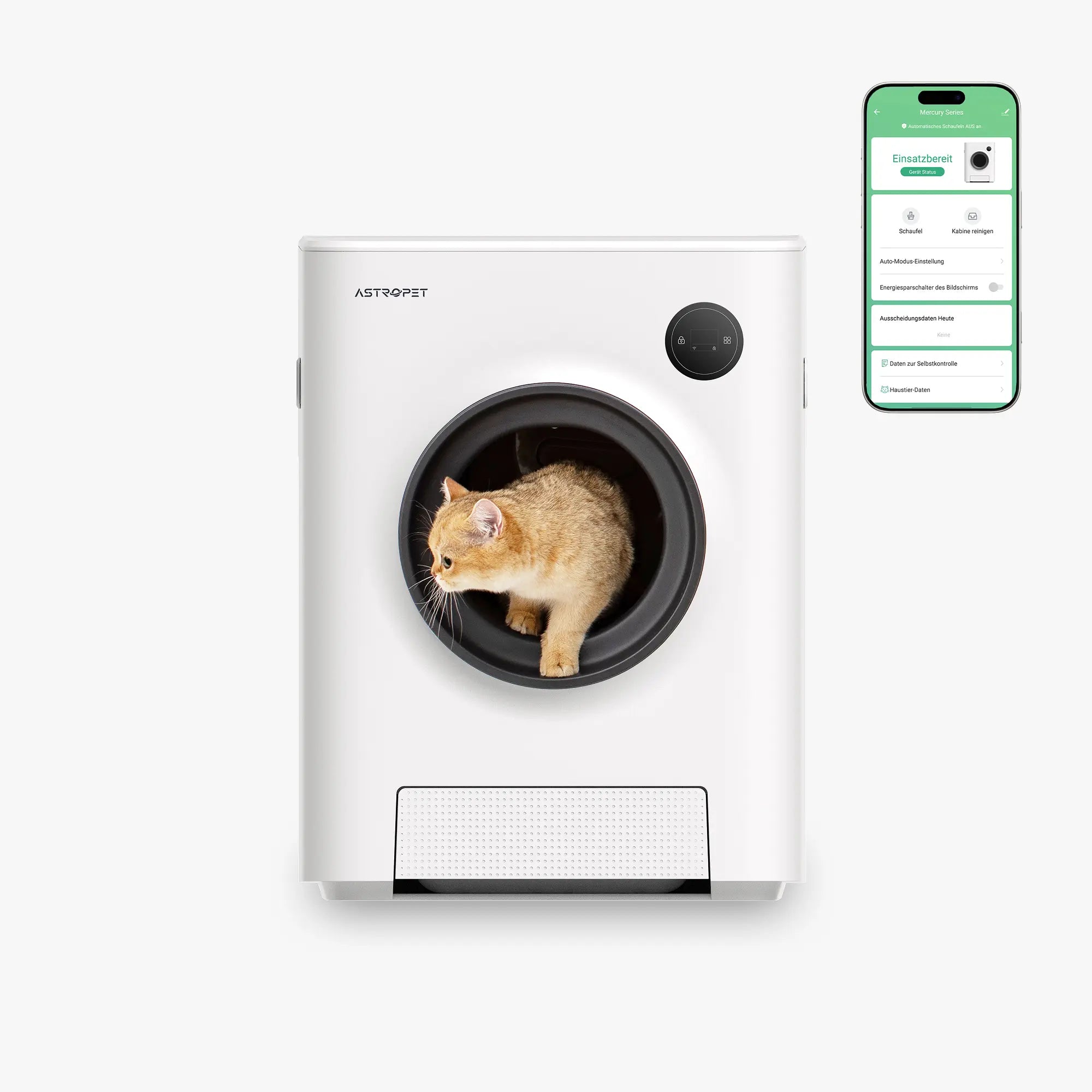 Mercury - Self-cleaning Cat toilet + smart app