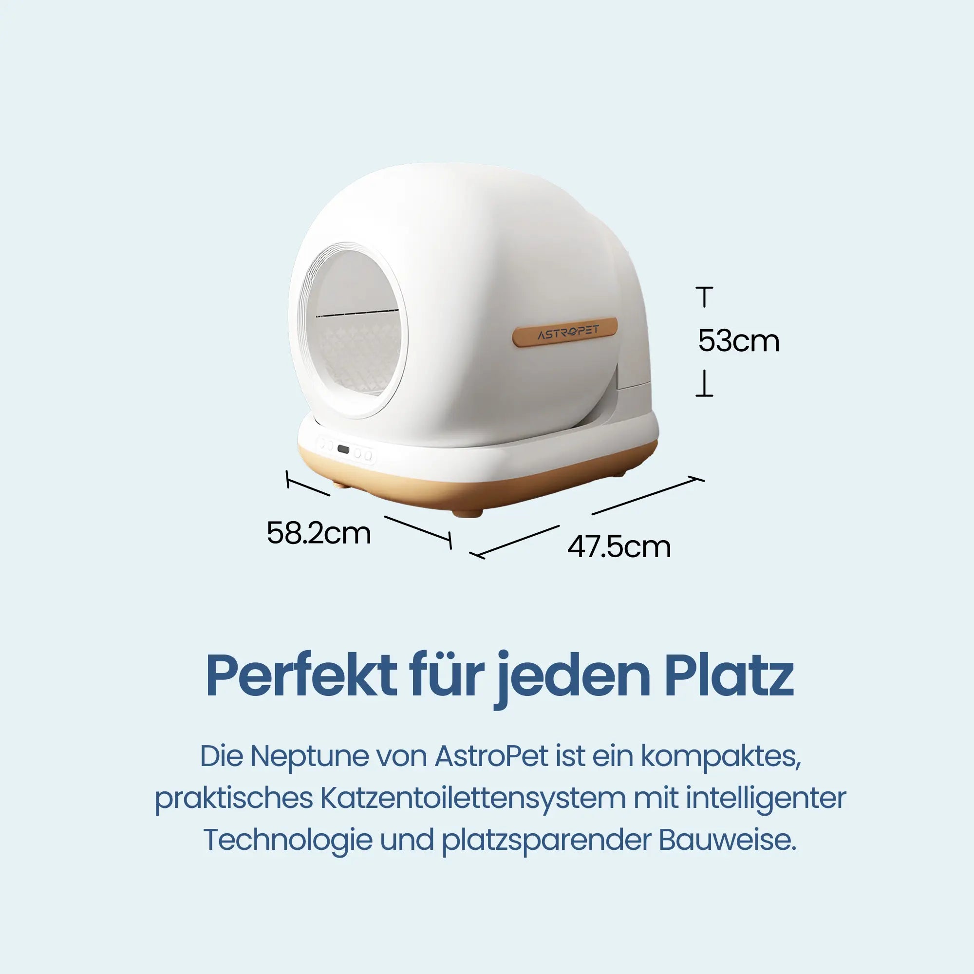 Neptune - Self-cleaning Cats toilet - Max package