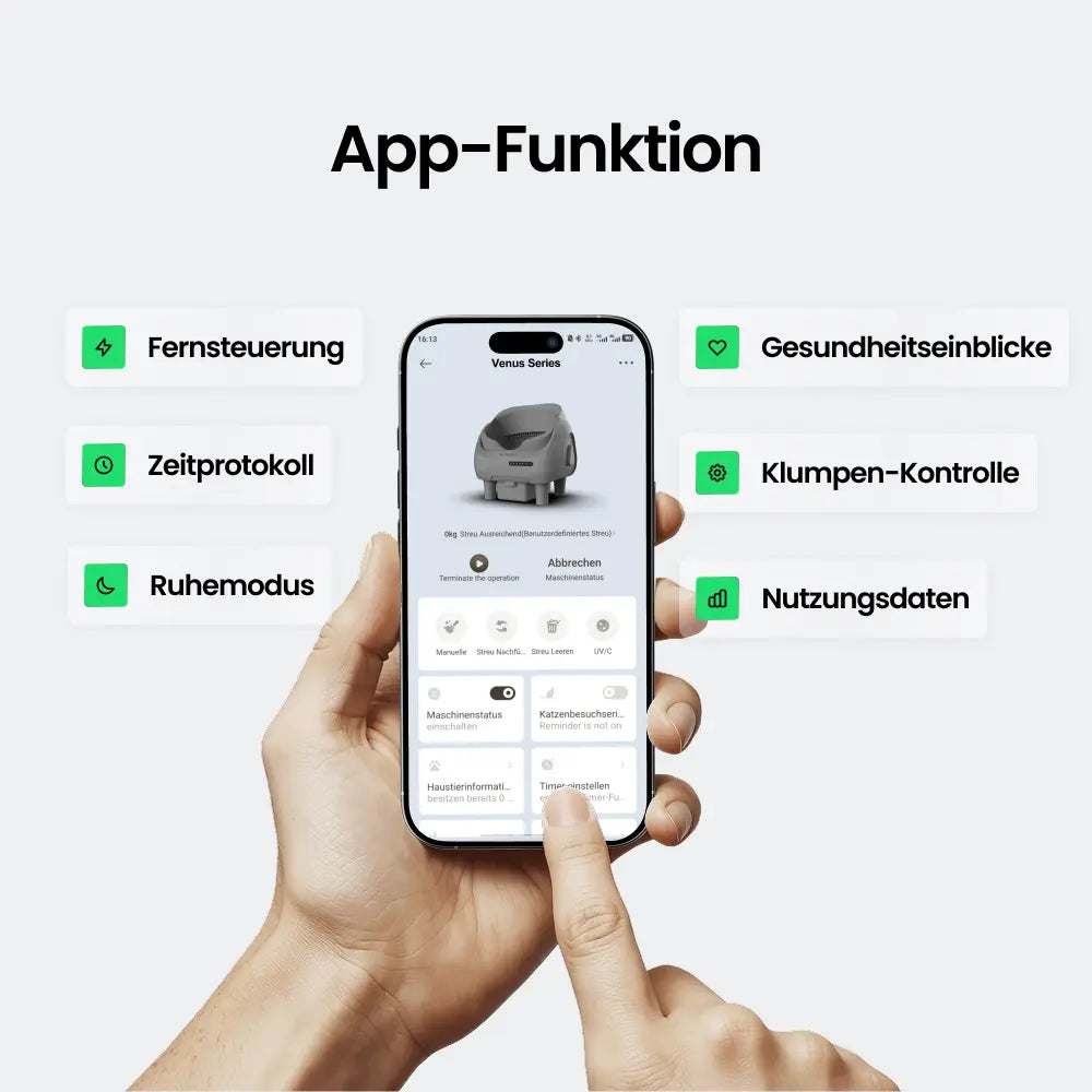 Venus - Self-cleaning cat toilet