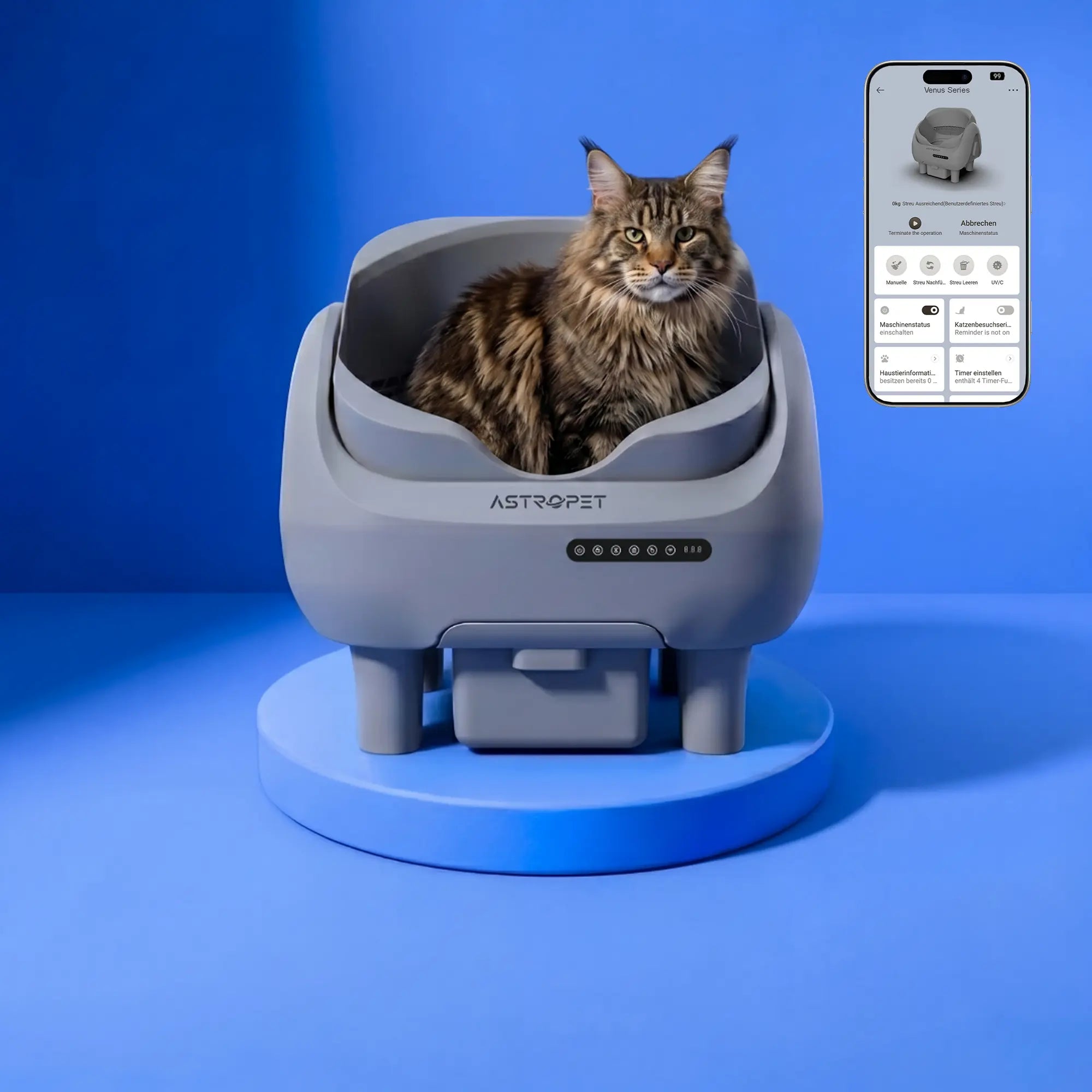 Venus - Self-cleaning cat toilet