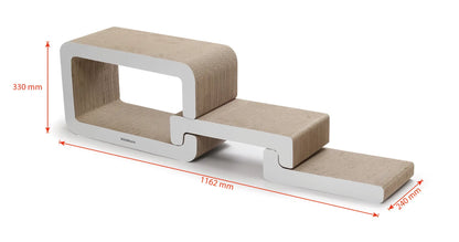 Aura Ridge 3-in-1 Katzenhöhle & Kratzpappe