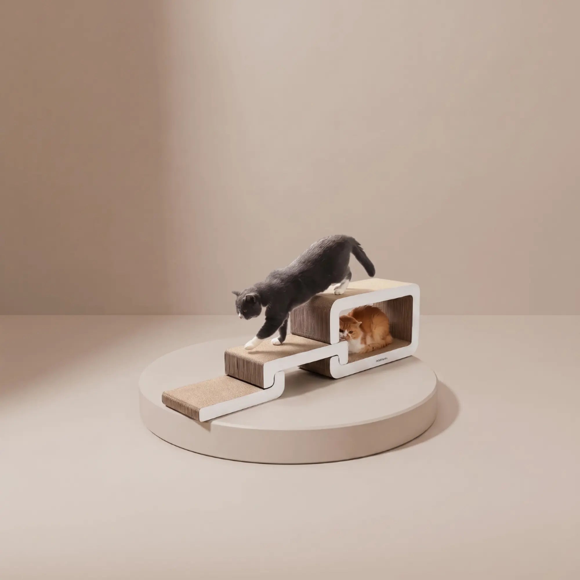 Aura Ridge 3-in-1 Cat Cave & Scratcher