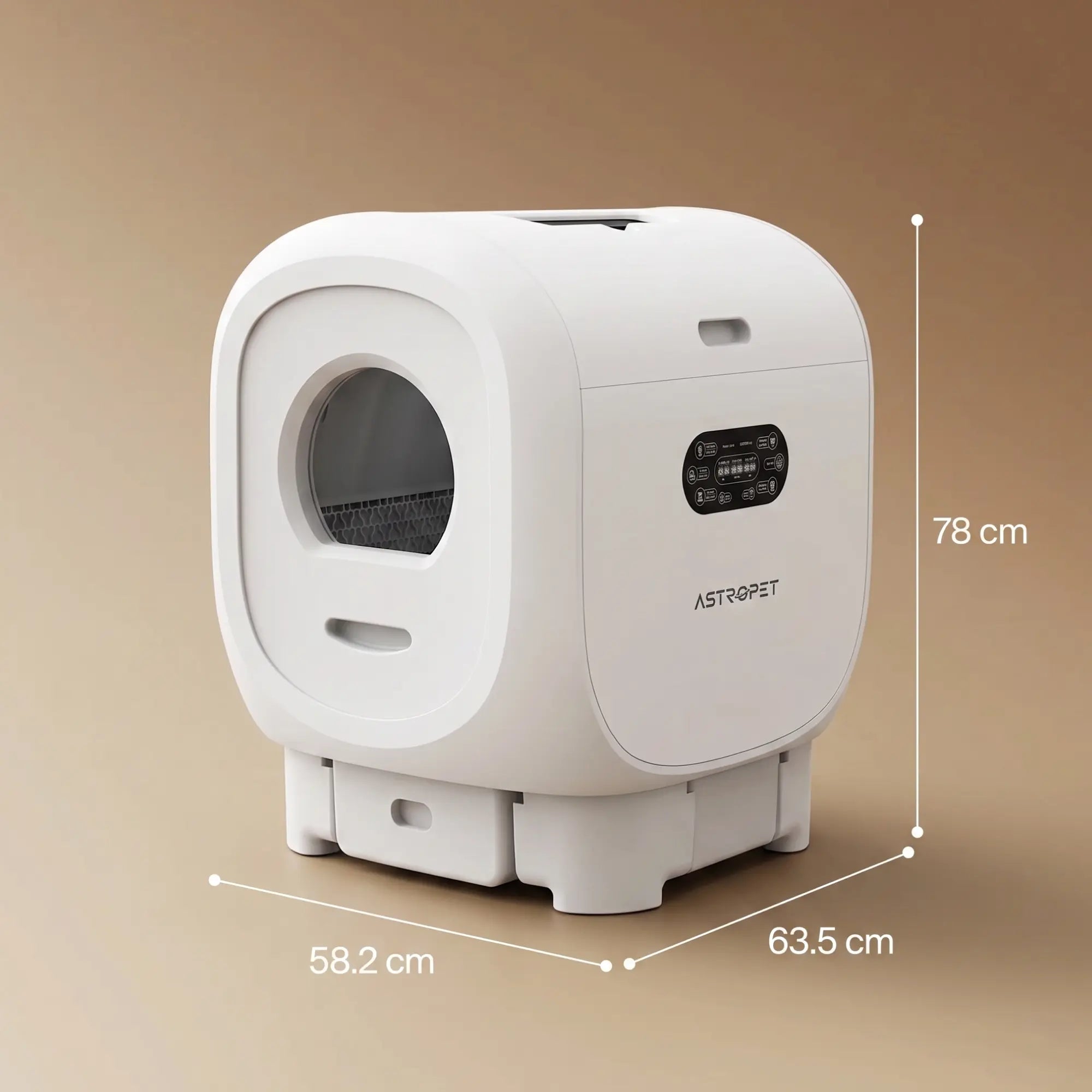 Jupiter Pro - XXL Samoczyszcząca Toaleta Dla Kotów