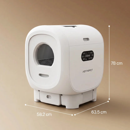 Jupiter Pro - XXL Samoczyszcząca Toaleta Dla Kotów