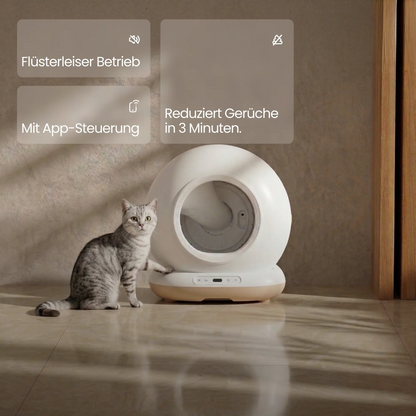 Neptune - Toilette auto-nettoyante pour chat