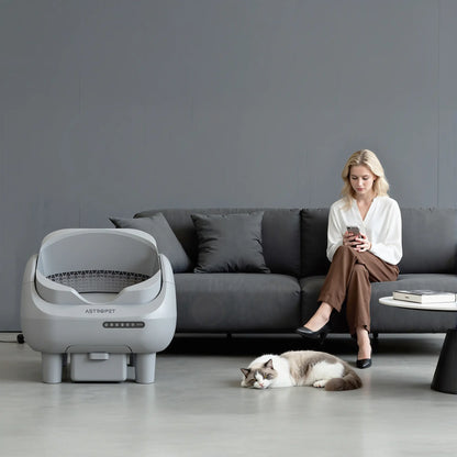 Venus - XXL Selbstreinigende Katzentoilette